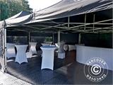 Pop up gazebo FleXtents PRO 3x6m Black