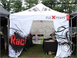 Pop up gazebo FleXtents PRO 3x6 m Clear