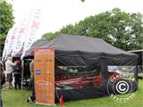 Pop up gazebo FleXtents PRO 3x6m Black