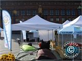 Pop up gazebo FleXtents PRO 3x6 m Latte