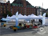 Pop up gazebo FleXtents PRO 3x6 m Latte