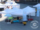 Pop up gazebo FleXtents PRO 3x6 m striped