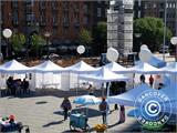 Pop up gazebo FleXtents PRO 3x6 m White