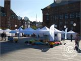 Pop up gazebo FleXtents PRO 3x6 m Silver