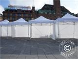 Pop up gazebo FleXtents PRO 3x6 m striped