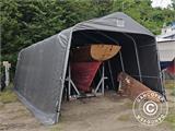 Storage tent PRO 2x2x2 m PE, with ground cover, Grey