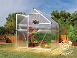 Greenhouse polycarbonate 2.3 m², Palram/Canopia, 1.85x1.26x2.08 m, Silver