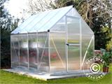 Greenhouse polycarbonate 2.3 m², Palram/Canopia, 1.85x1.26x2.08 m, Silver