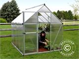 Greenhouse polycarbonate 2.3 m², Palram/Canopia, 1.85x1.26x2.08 m, Silver