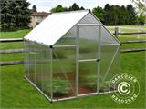 Greenhouse polycarbonate 2.3 m², Palram/Canopia, 1.85x1.26x2.08 m, Silver