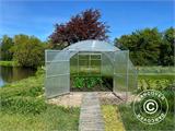 Greenhouse polycarbonate, Strong NOVA 48 m², 4x12 m, Silver