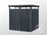 Garden shed w/skylight, 2.04x2.45x2.26 m, Anthracite