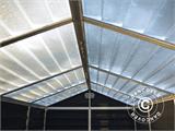 Abrigo de Jardim em Policarbonato SkyLight, Palram/Canopia, 1,85x2,29x2,17m, Cinza da meia-noite