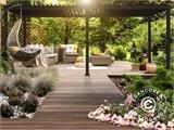 Pergola Mirador, 3x6m, Gris anthracite