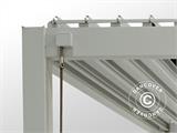 Pergola bioclimatique San Marino 3x4m, Blanc