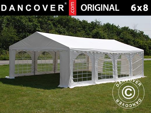 Marquee Original 6x8 m PVC, White