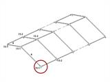 3-Wege-Verbindungsstück, Ø42+Ø54mm, 120° 