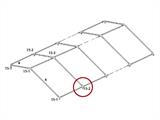 4-Wege-Verbindungsstück, Ø42+Ø54mm, 120° 