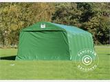 Carpa garaje PRO 3,6x8,4x2,68m PVC, verde