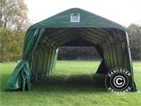 Carpa garaje PRO 3,6x8,4x2,68m PVC, verde