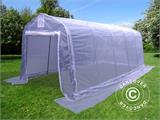 Polytunnel Greenhouse, 2.4x6x2.4 m, PE, 14.4 m², Transparent