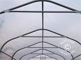 Polytunnel Greenhouse, 2.4x6x2.4 m, PE, 14.4 m², Transparent