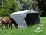 Livestock shelter 3.3x6x2.4 m , PVC, Grey