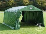 Capannone per bestiame 3,6x6x2,68m, PVC, Verde