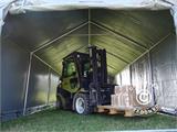 Storage shelter PRO 4x10x2x3.1 m, PVC, Grey