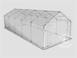 Storage shelter PRO 4x10x2x3.1 m, PVC, Grey