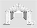 Storage shelter PRO 4x10x2x3.1 m, PVC, Grey