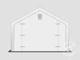 Storage shelter PRO 4x10x2x3.1 m, PVC, Grey