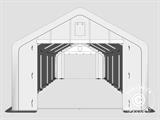 Storage shelter PRO 4x10x2x3.1 m, PVC, Grey