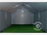 Storage shelter PRO 5x12x2x3.39 m, PVC, Grey