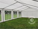 Storage Tent Basic 2-in-1, 5x8 m PE, White