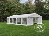 Storage Tent Basic 2-in-1, 5x10 m PE, White