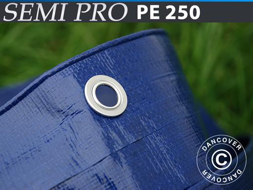 Tarpaulin 3x10 m, PE 250 g/m², Blue