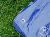 Tarpaulin 3x10 m, PE 250 g/m², Blue