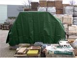 Afdekzeil 5x7m, PVC 600g/m² Groen, Vlamvertragende