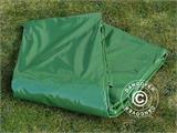 Bâche 6x8m, PVC 600g/m², Vert, Ignifugé