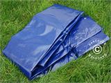 Tarpaulin 10x15 m, PE 250 g/m², Blue