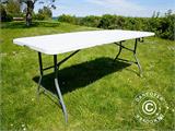 Folding Table 180x74x74 cm, Light Grey (1 pc.)