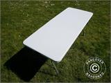 Folding Table 180x74x74 cm, Light Grey (1 pc.)