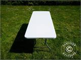 Folding Table 180x74x74 cm, Light Grey (1 pc.)